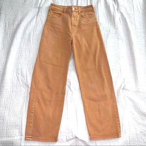 Anthropologie PILCRO High Rise Straight Leg Jean